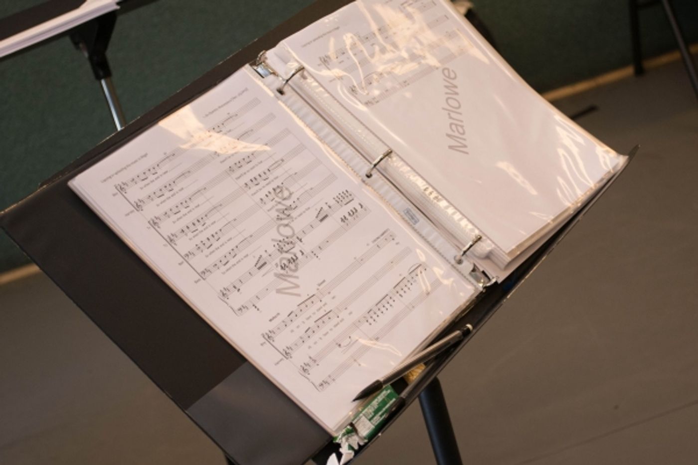 Photo Flash: Andrew Lippa, Kristin Chenoweth and More in Rehearsal for I AM HARVEY MILK  Image