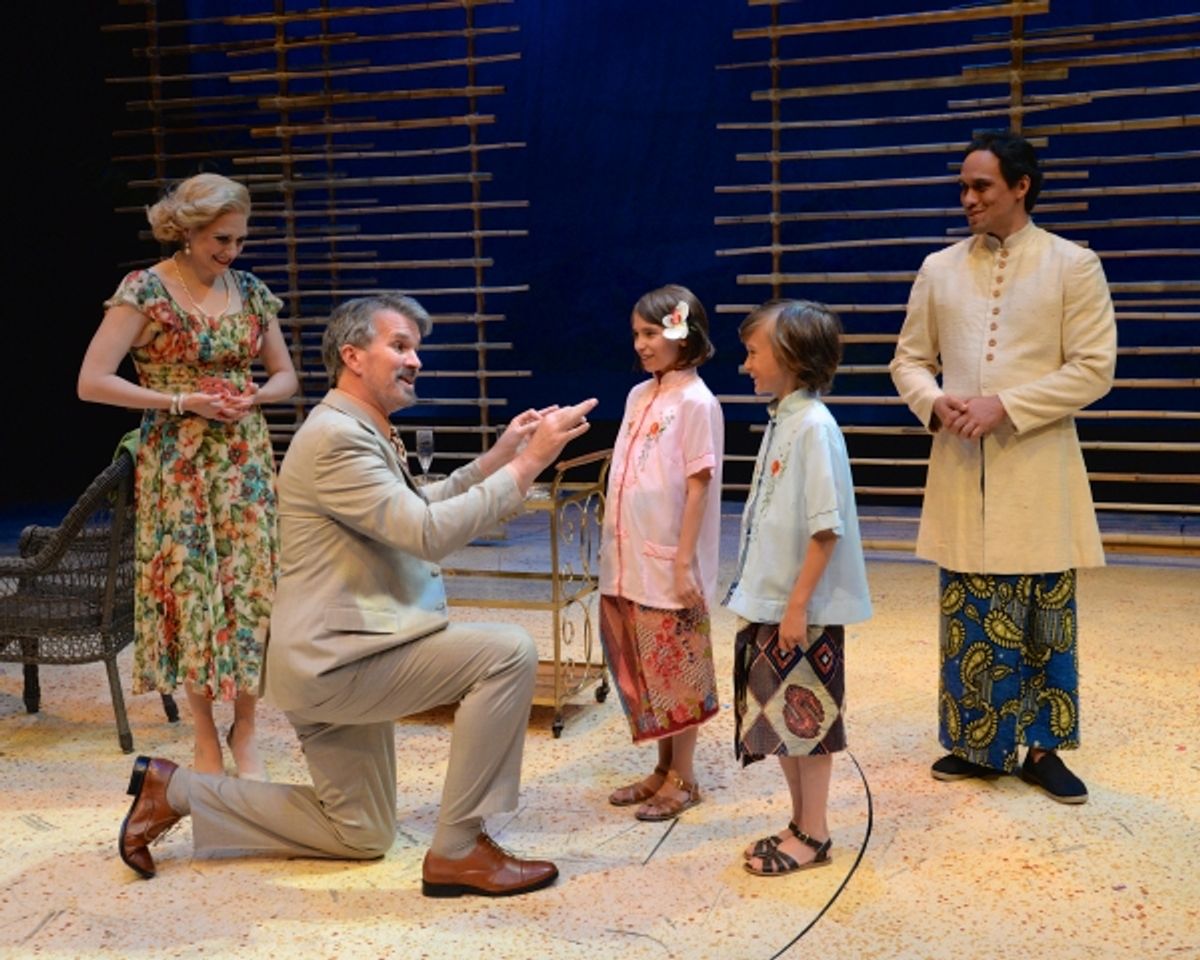 Haley Swindal (as Nellie Forbush), George Dvorsky (as Emile deBecque)  Kaeleigh Picco (as Ngana), Daniel Ward (as Jerome) and Pedro Kaawaloa (as Henry) at 