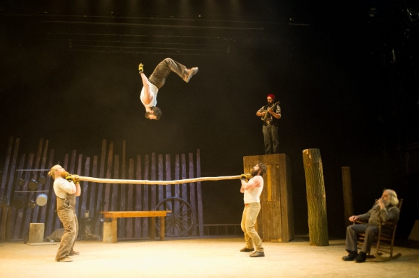 Photo Flash: Sneak Peek at Cirque Alfonse's TIMBER!, Coming to NYU Skirball  Image