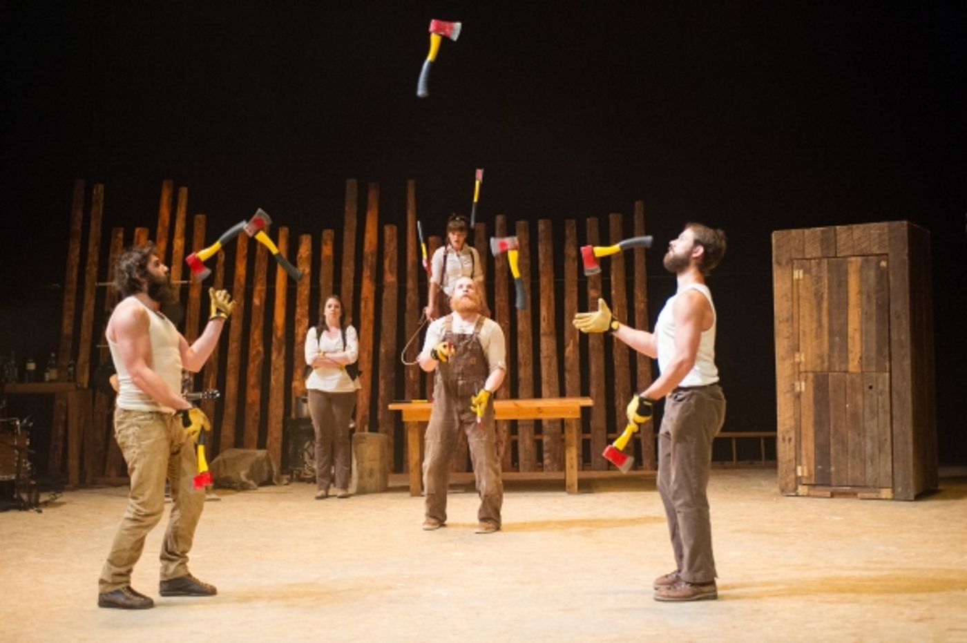 Photo Flash: Sneak Peek at Cirque Alfonse's TIMBER!, Coming to NYU Skirball Photo Flash: Sneak Peek at Cirque Alfonse's TIMBER!, Coming to NYU Skirball Image