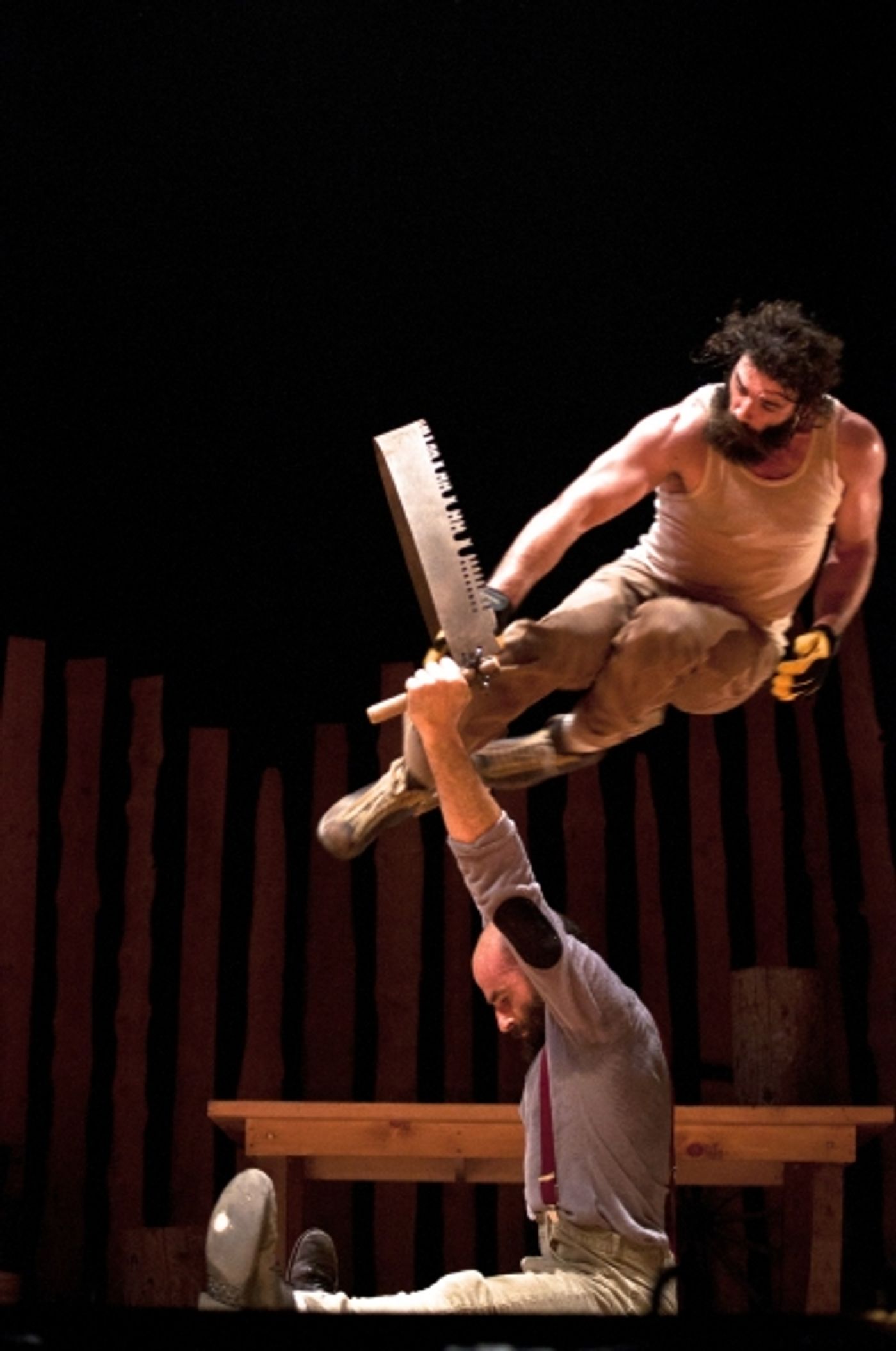 Photo Flash: Sneak Peek at Cirque Alfonse's TIMBER!, Coming to NYU Skirball Photo Flash: Sneak Peek at Cirque Alfonse's TIMBER!, Coming to NYU Skirball Image