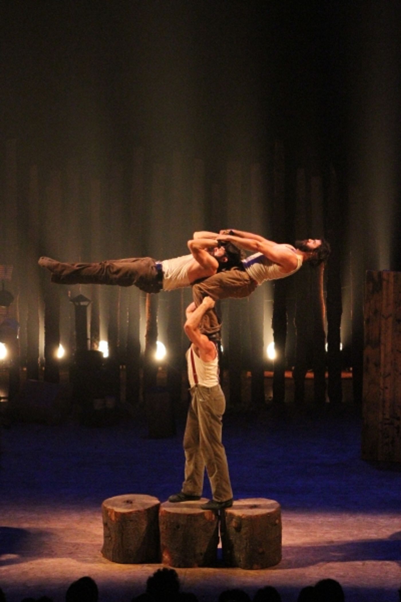 Photo Flash: Sneak Peek at Cirque Alfonse's TIMBER!, Coming to NYU Skirball Photo Flash: Sneak Peek at Cirque Alfonse's TIMBER!, Coming to NYU Skirball Image