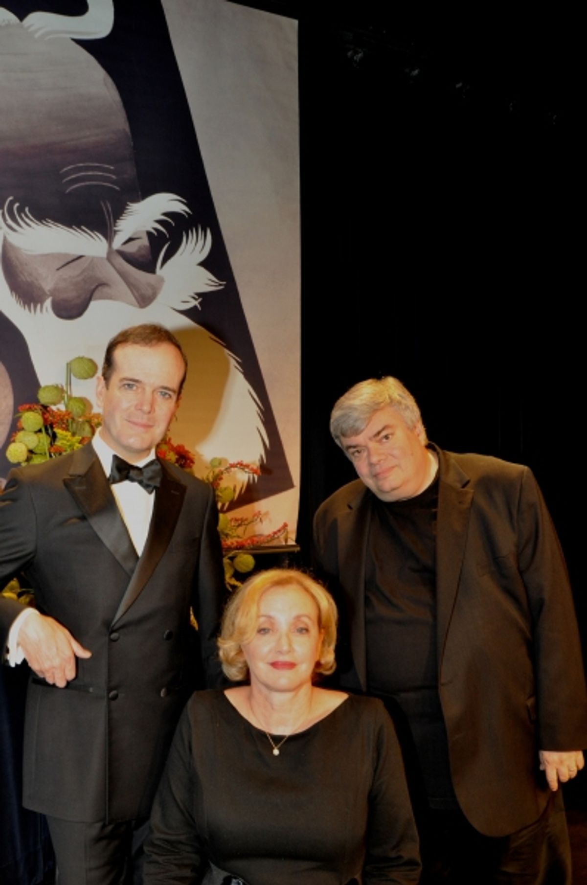 Jefferson Mays, J. Smith Cameron and Terry Teachout at 