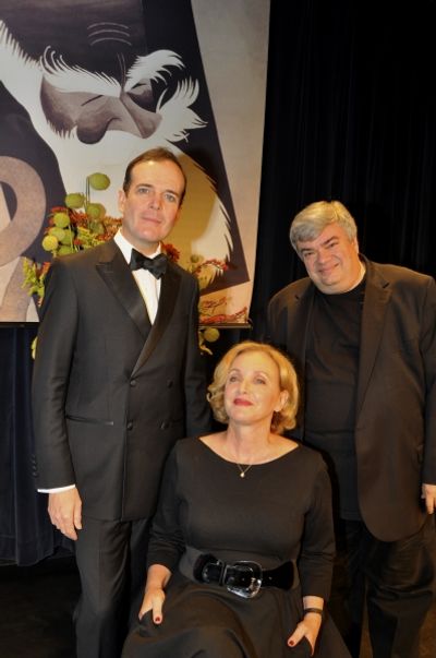 Jefferson Mays, J. Smith Cameron and Terry Teachout Photo