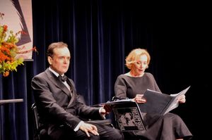 Jefferson Mays and J. Smith Cameron @ BroadwayWorld Jefferson Mays and J. Smith Cameron Photo