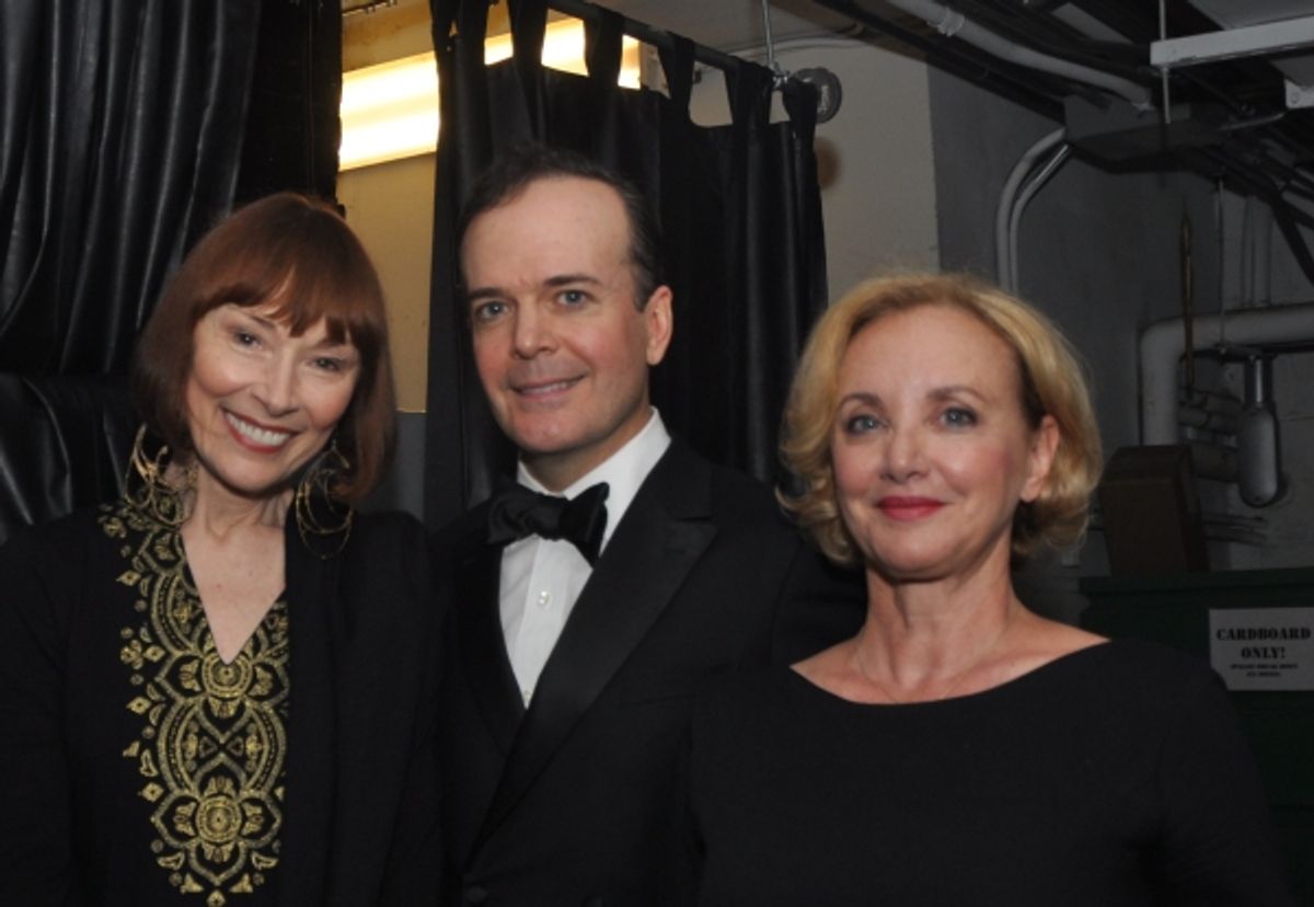 Karen Akers, Jefferson Mays and J. Smith Cameron at 