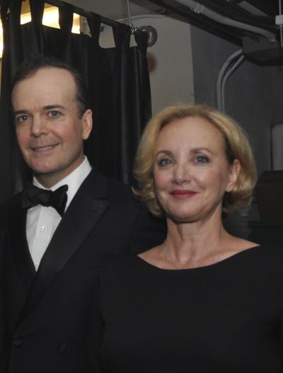 Jefferson Mays and J. Smith Cameron Photo