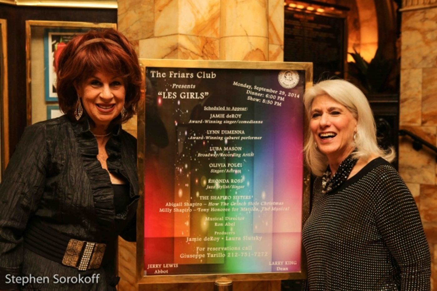 Photo Coverage: LES GIRLS Plays The Friars Club  Image