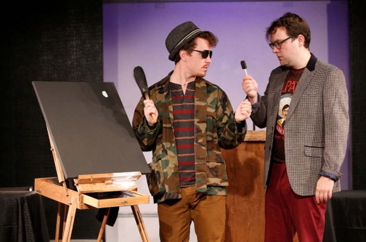 SCOTT WATSON as Jean-Paul Georges-Ringeau and WINSTON SHAW as Count Hans UndÃ¢â‚¬â„¢Feete at 