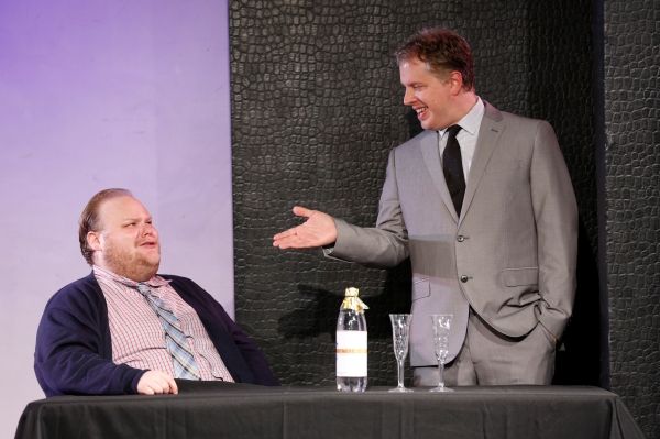 BENJAMIN DeCAMP COLE as Arthur Treacle and DANIEL DAMIANO as Daniel Pinkerton Photo