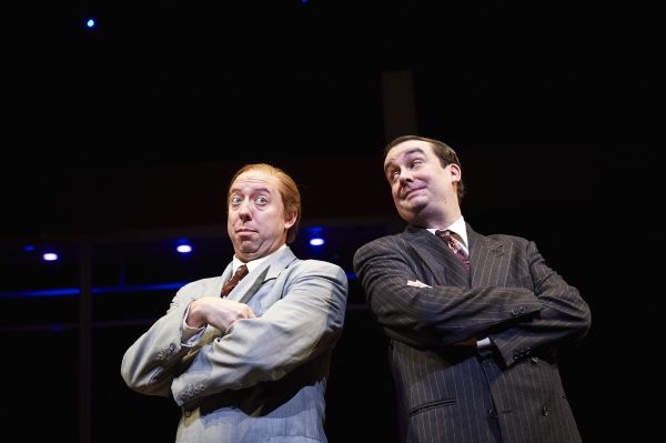 Actors Lynn Robert Berg (left, as Mr. Frank Ford) and Ian Gould (right, as Mr. George Photo