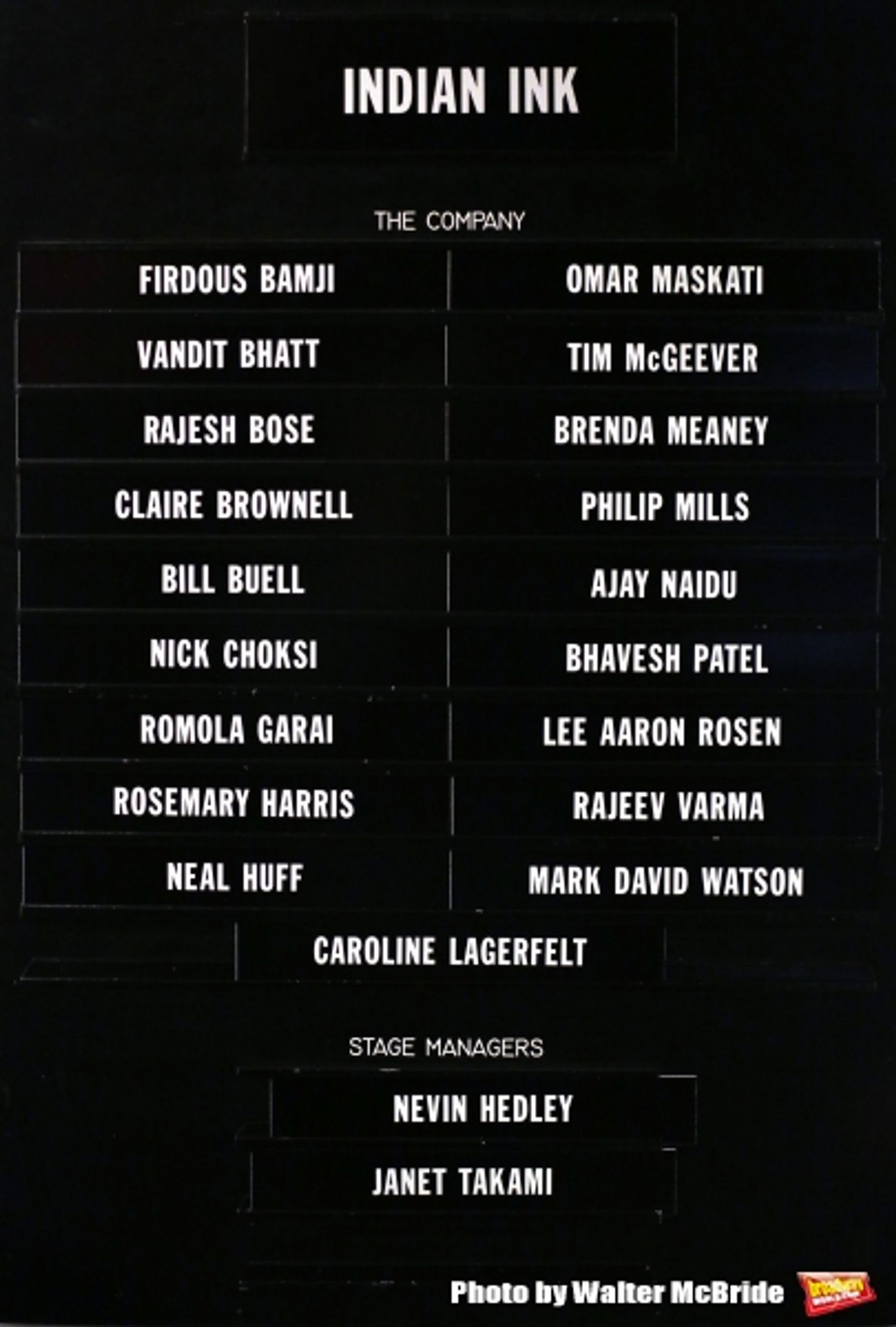 Photo Coverage: Roundabout's INDIAN INK Takes Opening Night Bows  Image