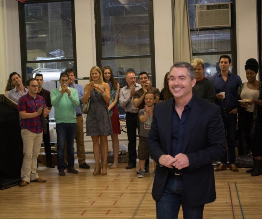 Photo Flash: The Hilton Twins are Back on Broadway! Inside SIDE SHOW's First Rehearsal with Cast & Creative Team Image