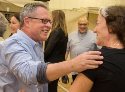 Bill Condon, Peggy Eisenhauer, and Henry Krieger Photo