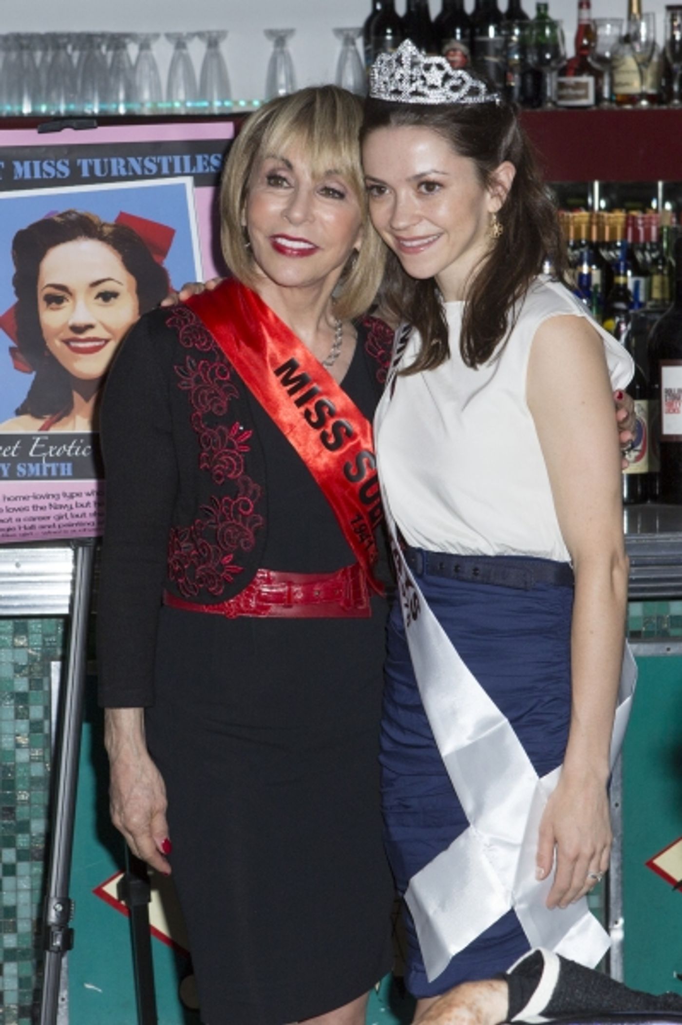 Photo Coverage: ON THE TOWN's Megan Fairchild Crowned Honorary Miss Subways at Ellen's Stardust Diner  Image