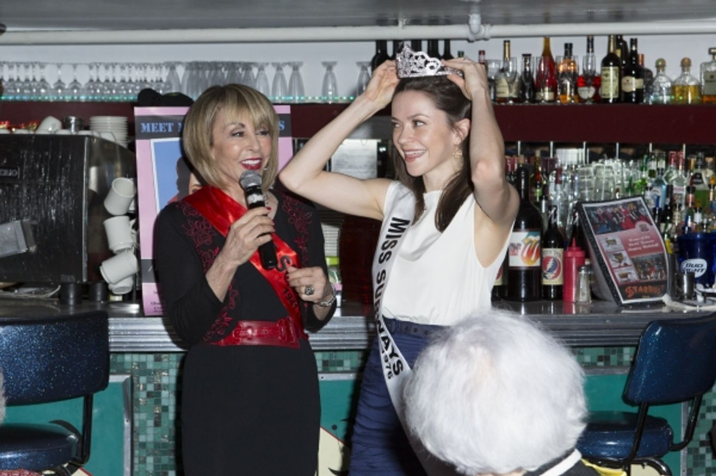 Photo Coverage: ON THE TOWN's Megan Fairchild Crowned Honorary Miss Subways at Ellen's Stardust Diner  Image