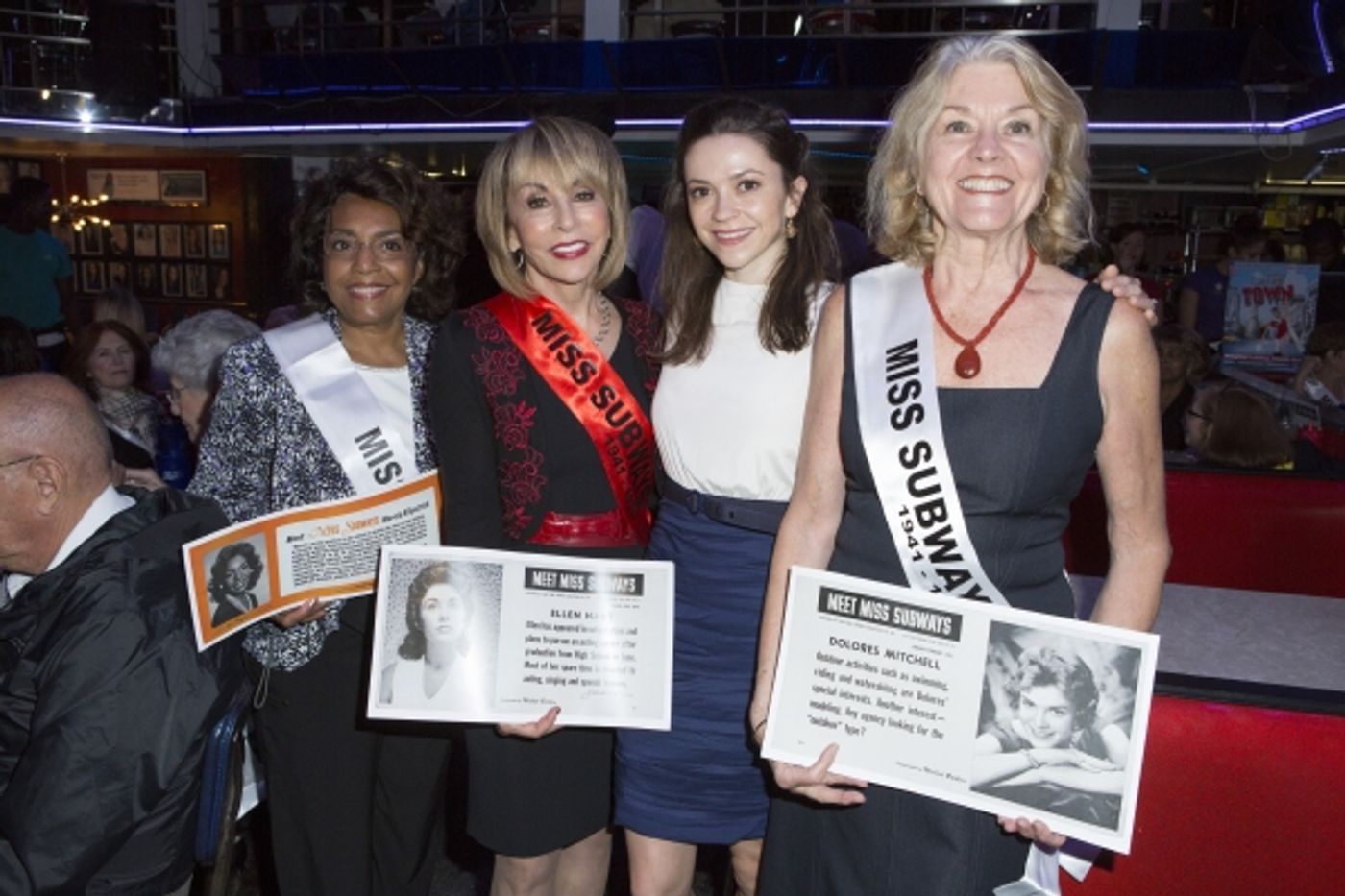 Photo Coverage: ON THE TOWN's Megan Fairchild Crowned Honorary Miss Subways at Ellen's Stardust Diner  Image