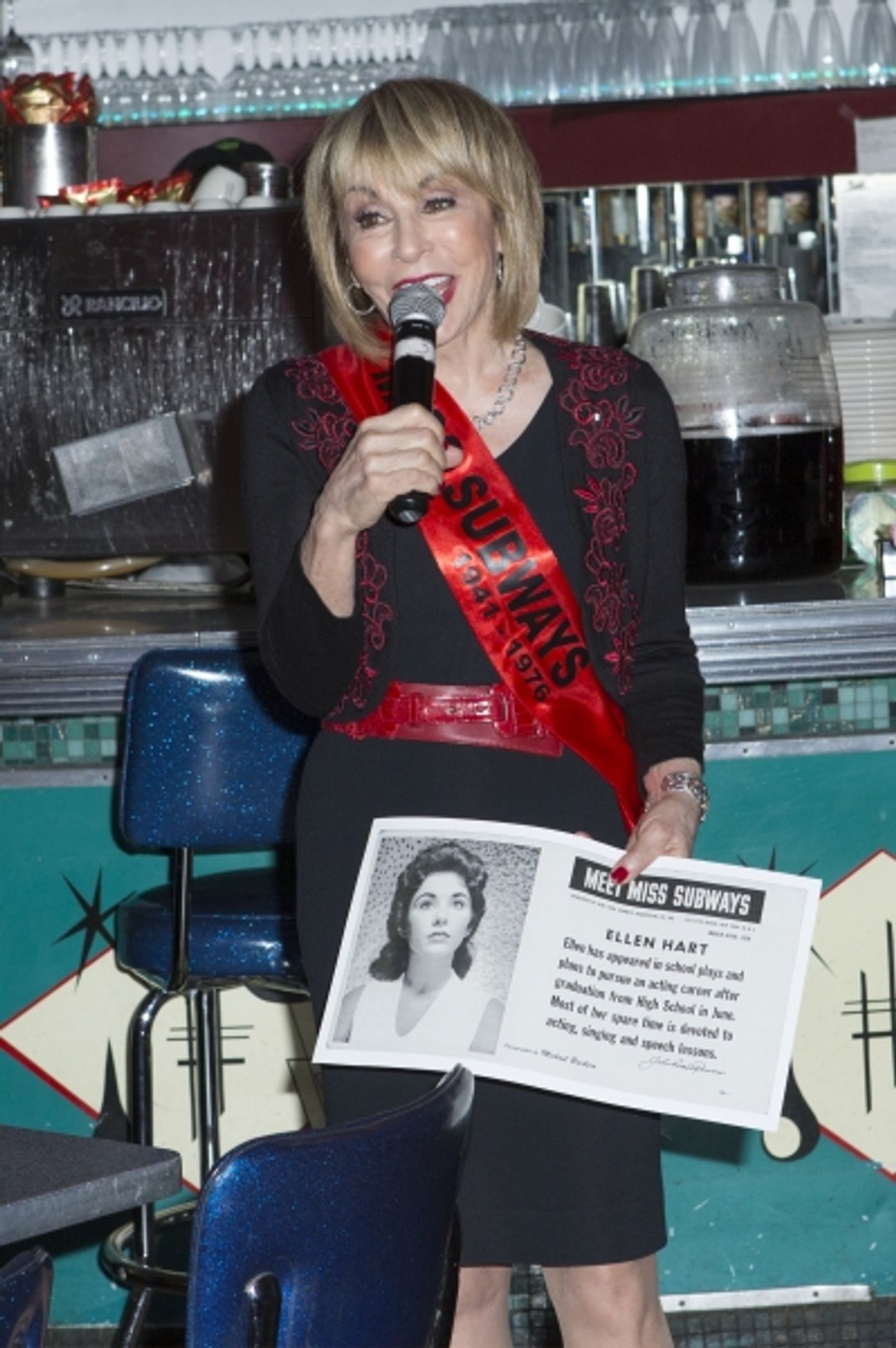 Photo Coverage: ON THE TOWN's Megan Fairchild Crowned Honorary Miss Subways at Ellen's Stardust Diner  Image
