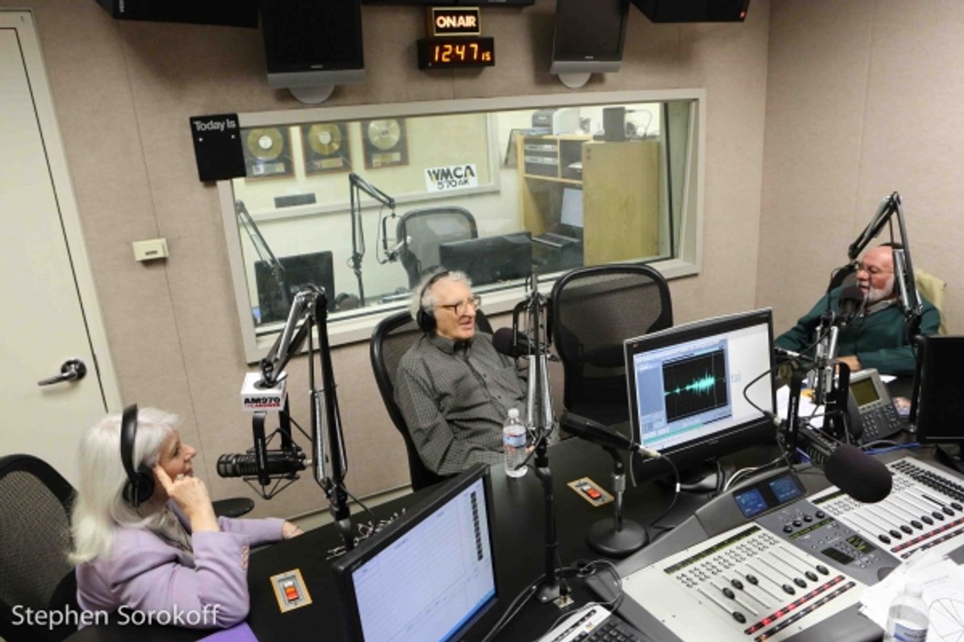 Photo Coverage: Sheldon Harnick Visits BACKSTAGE WITH PETER LEDONNE Photo Coverage: Sheldon Harnick Visits BACKSTAGE WITH PETER LEDONNE Image