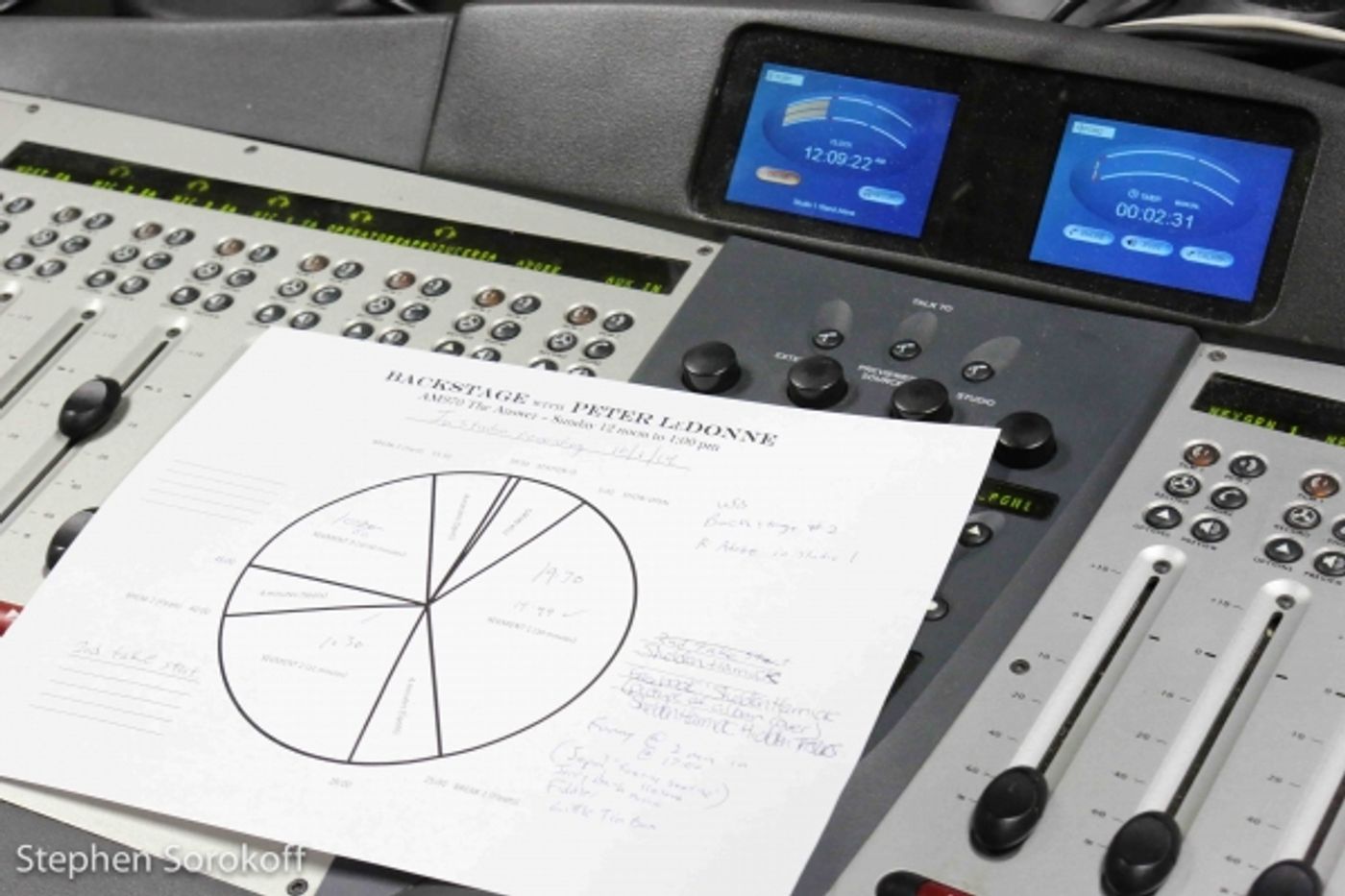 Photo Coverage: Sheldon Harnick Visits BACKSTAGE WITH PETER LEDONNE Photo Coverage: Sheldon Harnick Visits BACKSTAGE WITH PETER LEDONNE Image