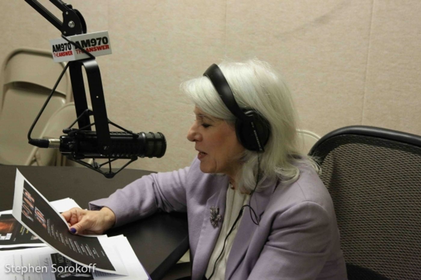 Photo Coverage: Sheldon Harnick Visits BACKSTAGE WITH PETER LEDONNE  Image