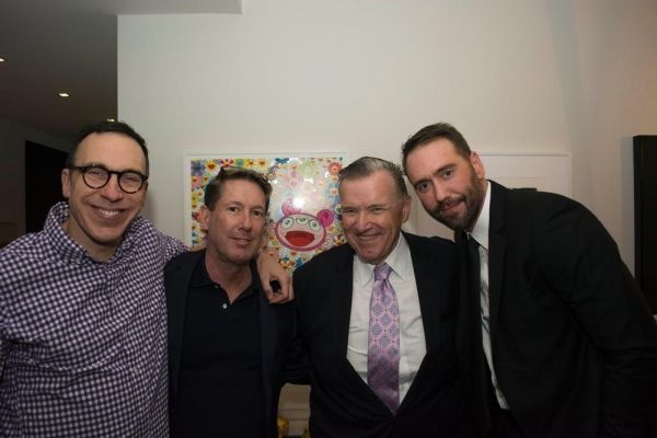 Daniel Nardicio, Tim Ranney, David Mixner, Monte Lapka Photo