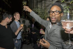 Billy Porter making a toast @ BroadwayWorld Billy Porter making a toast Photo