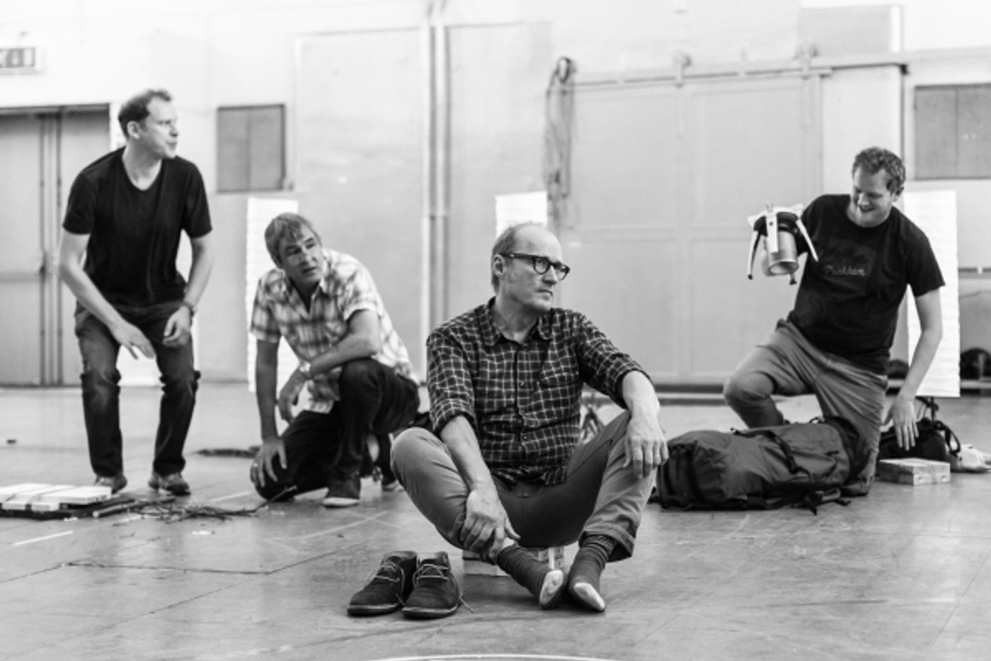 Photo Flash: In Rehearsal with Adrian Edmonson and More for NEVILLE'S ISLAND at the Duke of York's Theatre Photo Flash: In Rehearsal with Adrian Edmonson and More for NEVILLE'S ISLAND at the Duke of York's Theatre Image