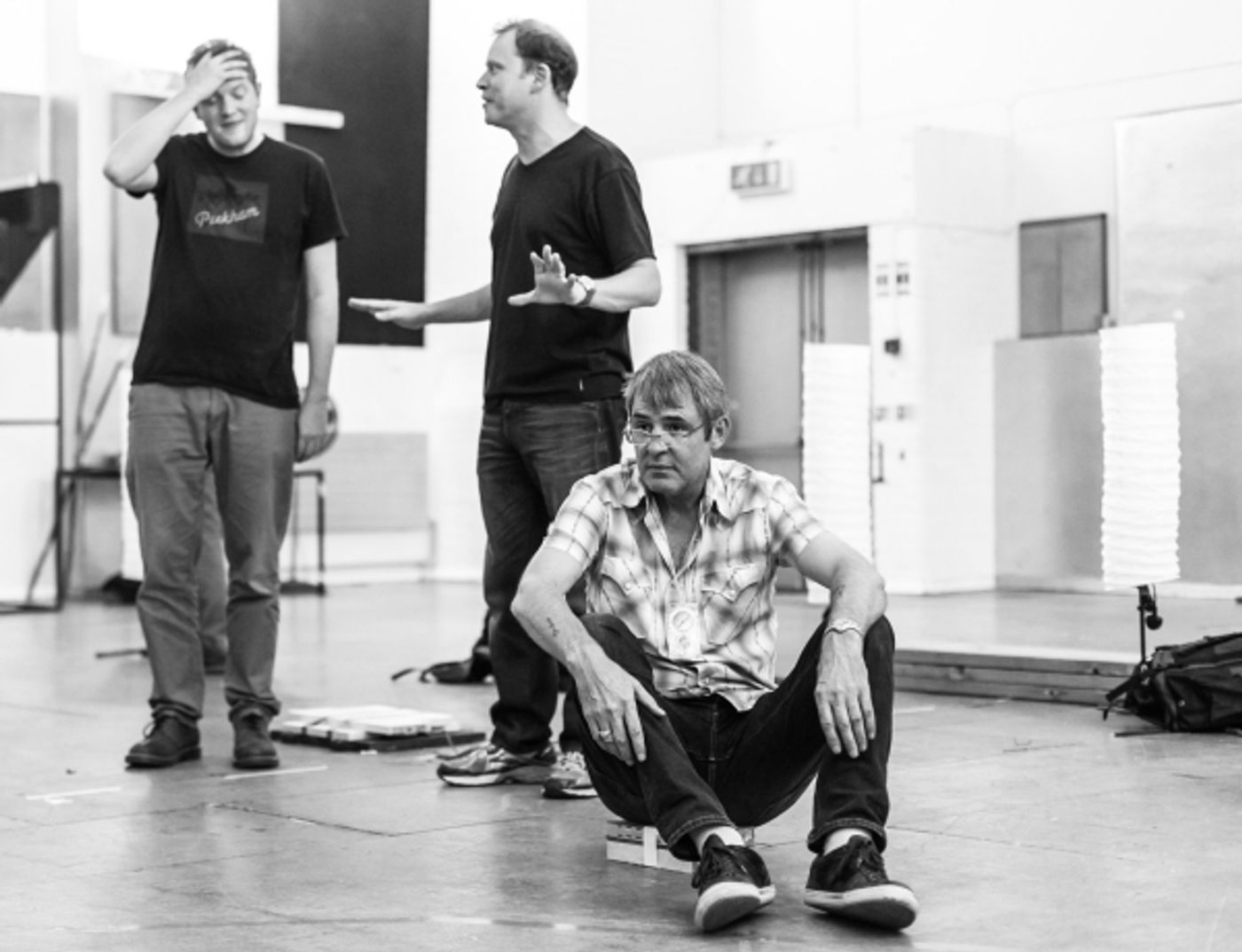 Photo Flash: In Rehearsal with Adrian Edmonson and More for NEVILLE'S ISLAND at the Duke of York's Theatre Photo Flash: In Rehearsal with Adrian Edmonson and More for NEVILLE'S ISLAND at the Duke of York's Theatre Image