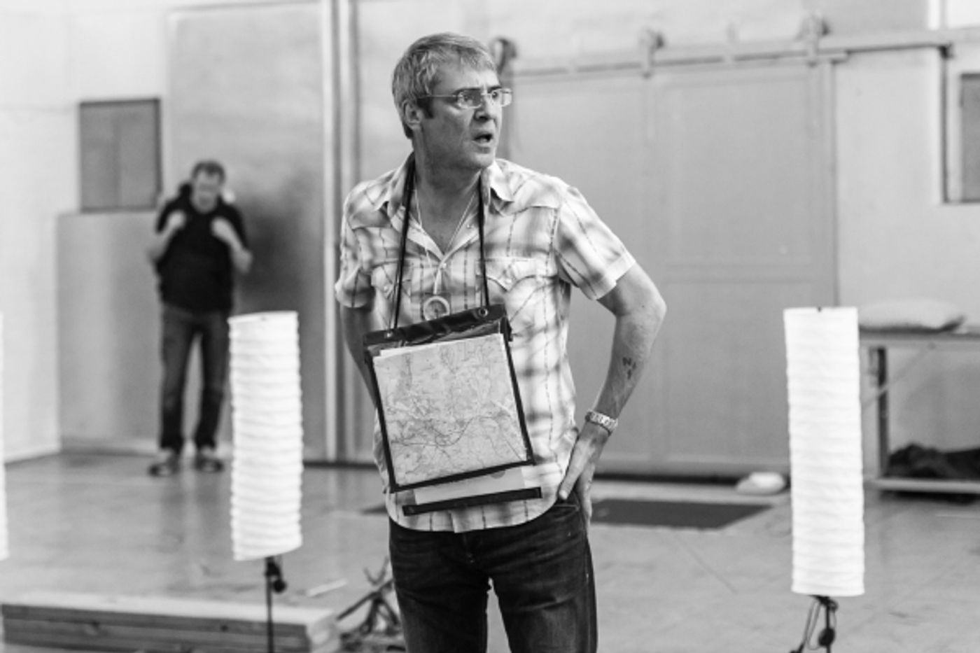 Photo Flash: In Rehearsal with Adrian Edmonson and More for NEVILLE'S ISLAND at the Duke of York's Theatre  Image