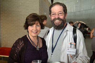 Ann Arvia (Golde) and Jonathan Hadary (Tevye)  Photo