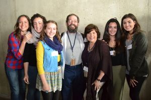 The family, played by Dorea Schmidt (Tzeitel), Shayna Blass (Shprintze), Maya Brettel Photo