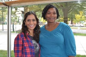 Cast members Lynette Rathnam and Kelly Renee Armstrong Photo