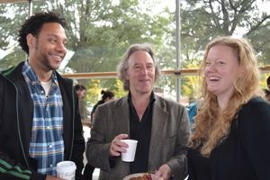 Cast members Ricardo Frederick Evans, John Lescault and Sarah Waisanen  Photo