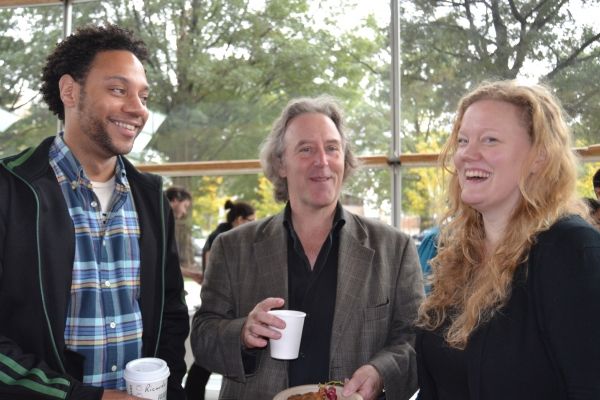 Cast members Ricardo Frederick Evans, John Lescault and Sarah Waisanen  Photo