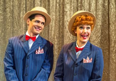 Euriamis Losada (Ricky Ricardo) and Thea Brooks (Lucy Ricardo) Photo