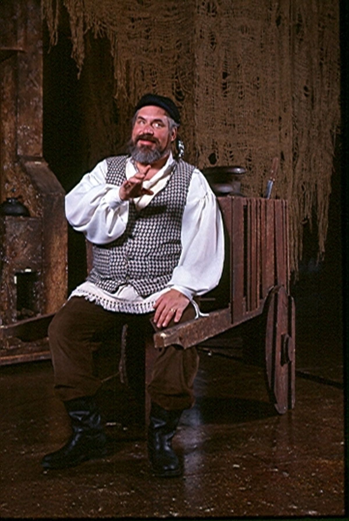 Douglas E. Stark as Tevye at 