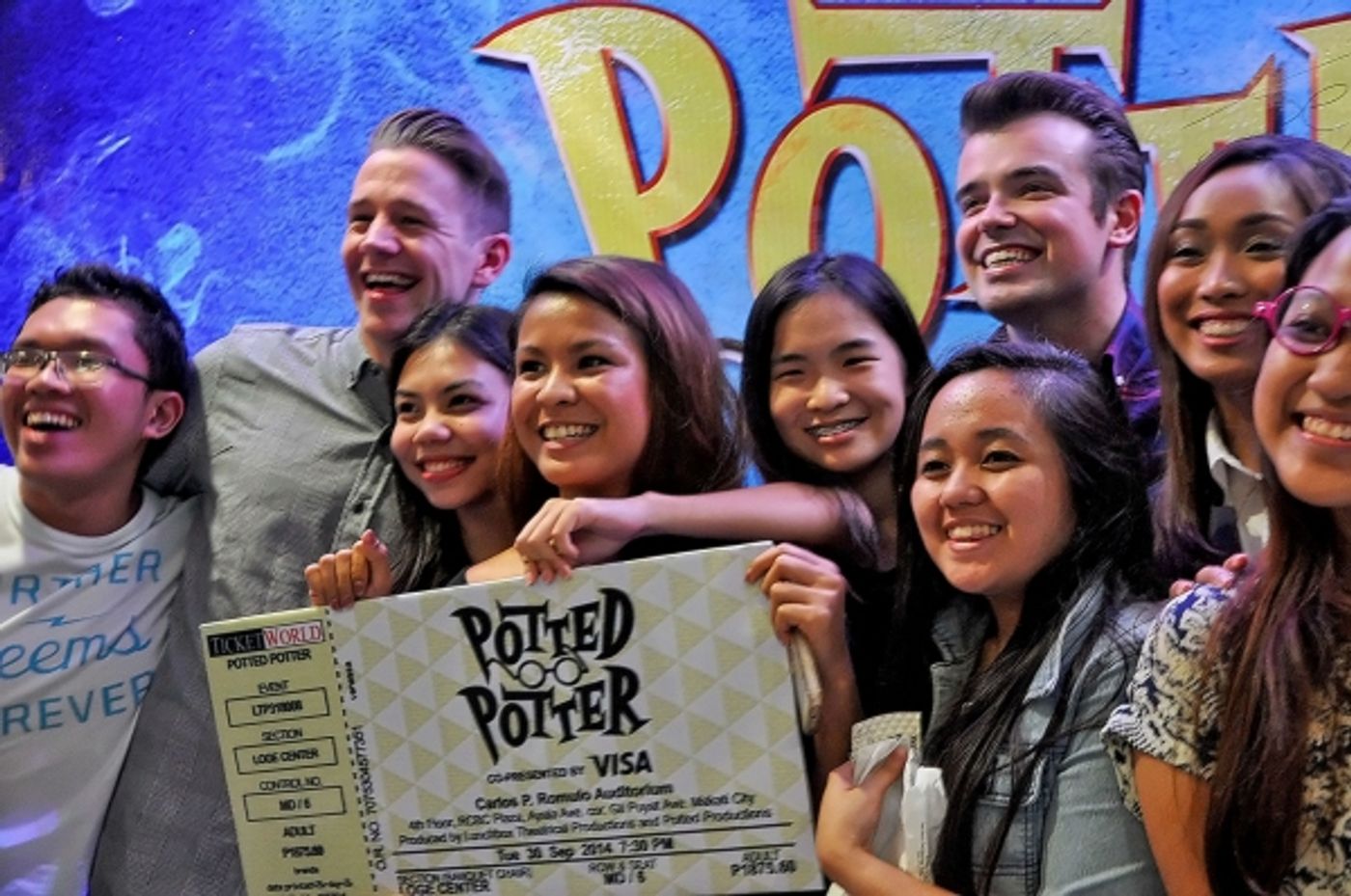 Photo Coverage: POTTED POTTER's Third Opening Night In Manila  Image