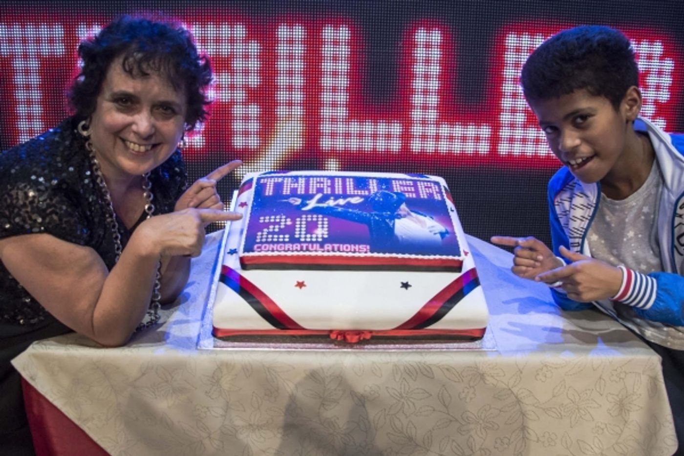 Photo Flash: THRILLER LIVE Becomes West End's 20th Longest-Running Show!  Image