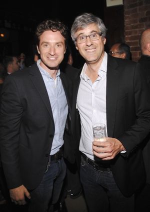 Nate Smith and Mo Rocca @ BroadwayWorld Nate Smith and Mo Rocca Photo