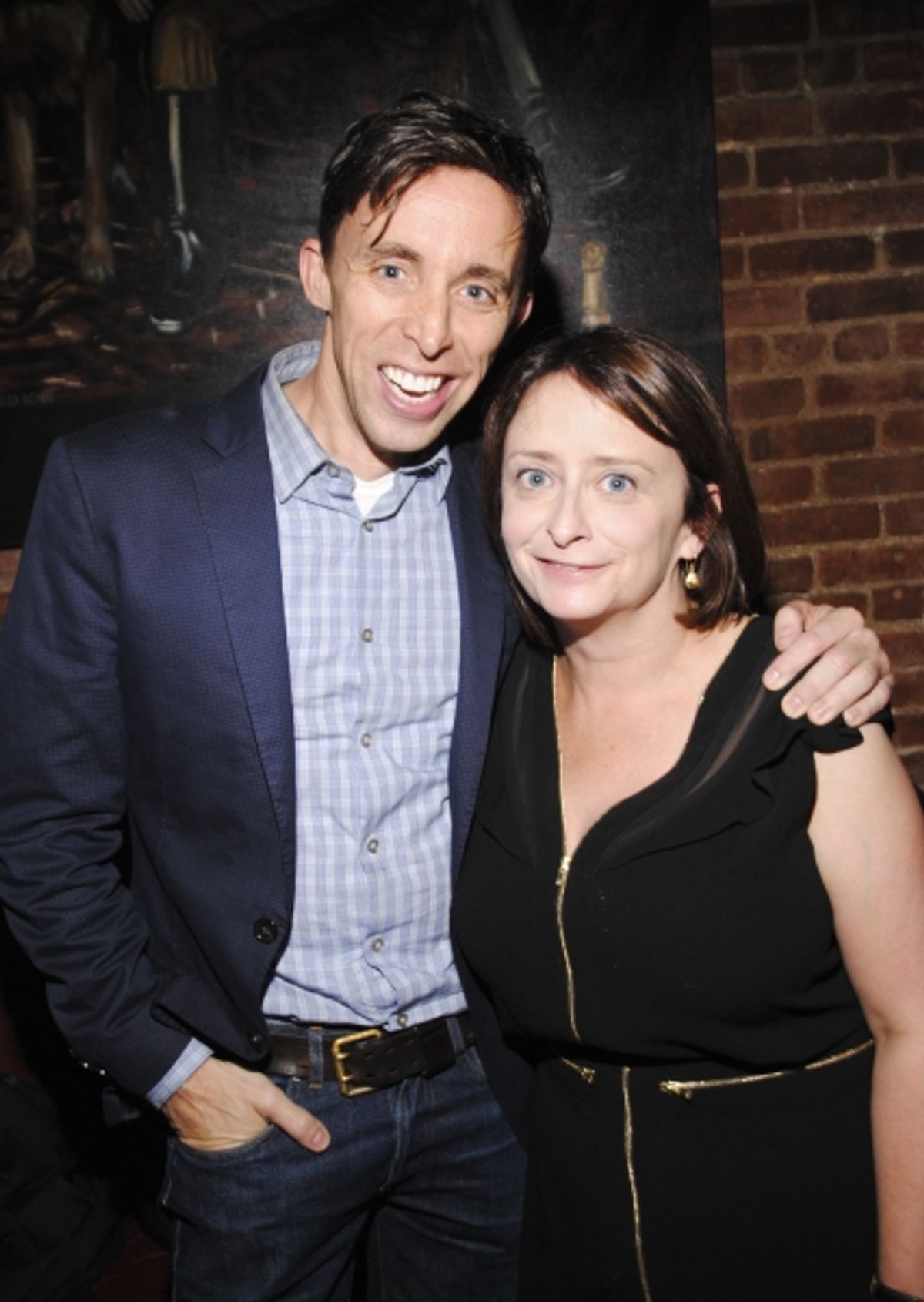 Kevin Cahoon and Rachel DRatch at 
