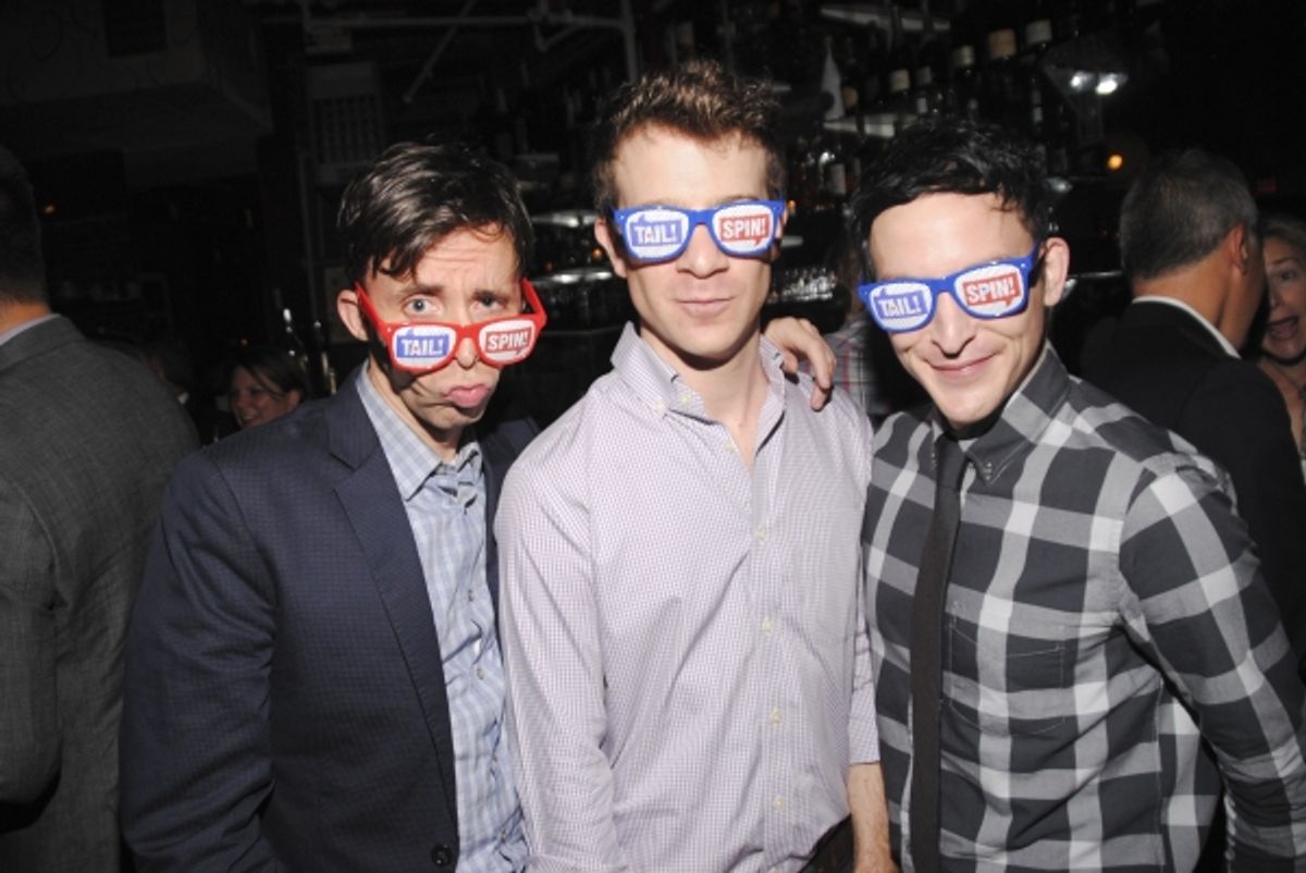 Kevin Cahoon, Dickie DiBella and Robin Lord Taylor at 