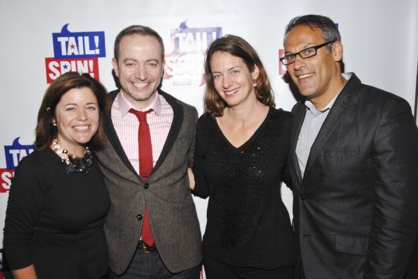 NBC4 President Jackie Bradford, Playwright Mario Correa, Rachel Landau and Matt Glass Photo