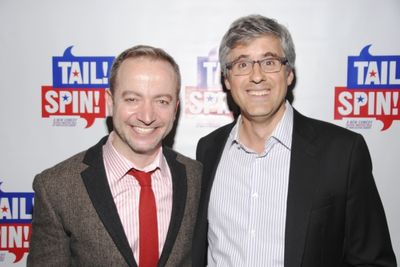 Playwright Mario Correa and Mo Rocca Photo