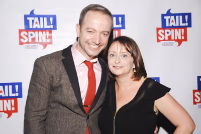 Playwright Mario Correa and Rachel Dratch Photo
