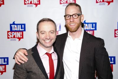 Playwright Mario Correa and Producer Billy Zavelson Photo