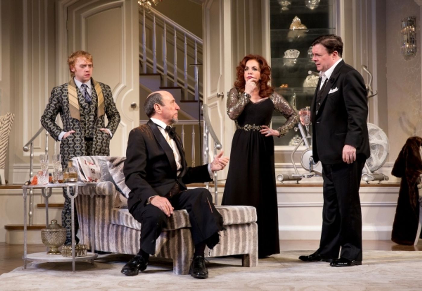 Photo Flash: First Look at IT'S ONLY A PLAY on Broadway with Broderick, Lane, Channing, Mullally & More! Image