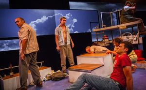 Bobby Bermea, Jon San Nicolas, Jason Glick, Sekai Edwards, Rafael Miguel, Andres Alca Photo