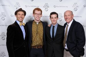 Cast members Joe Jung, Max Chernin, A.J. Shively, and Stephen Lee Anderson @ BroadwayWorld Cast members Joe Jung, Max Chernin, A.J. Shively, and Stephen Lee Anderson Photo