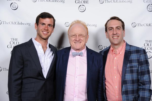 Musician Bennett Sullivan, musical supervisor Peter Asher, and musical director and v Photo